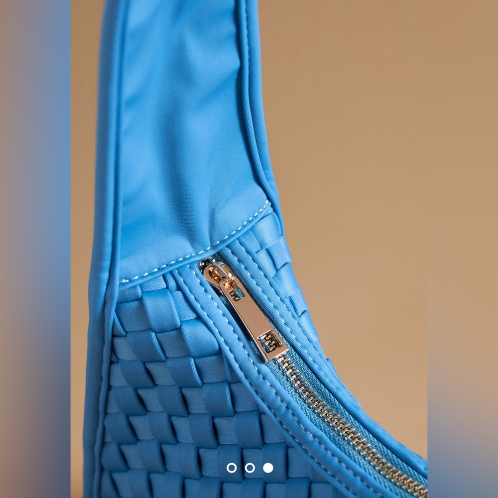 Anthropologie Woven Neoprene Shoulder Bag, NWT - Picture 5 of 8